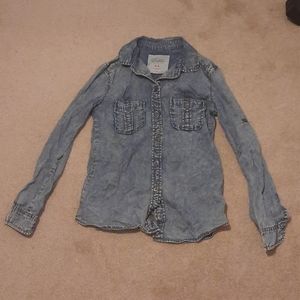 Denim blouse